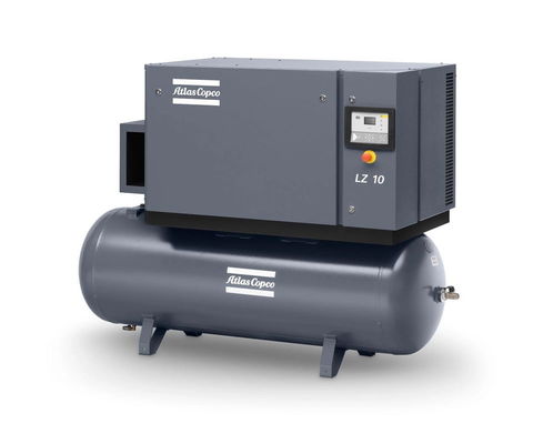 Portable Rotary Screw Type Air Compressor 230V 400V With LZ Premium Piston