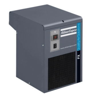 Tinggi 800mm Sistem Pengering Pendingin Suhu Tinggi Paduan Aluminium 360W