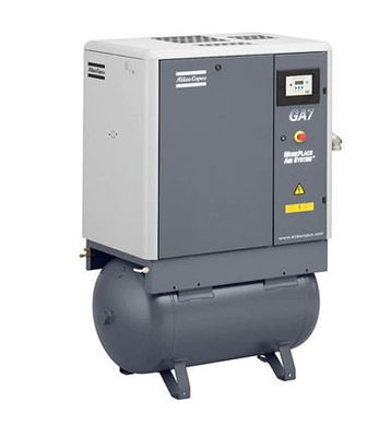 Solusi Blower Industri GA7 VSD 75KW, Kompresor Udara Sekrup Injeksi Oli Stabil